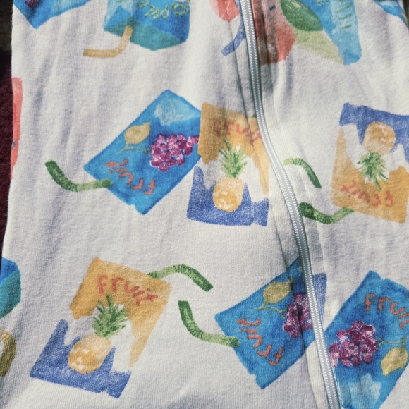 Burt's Bees Multicolor Kids Footie - Picture 2 of 4